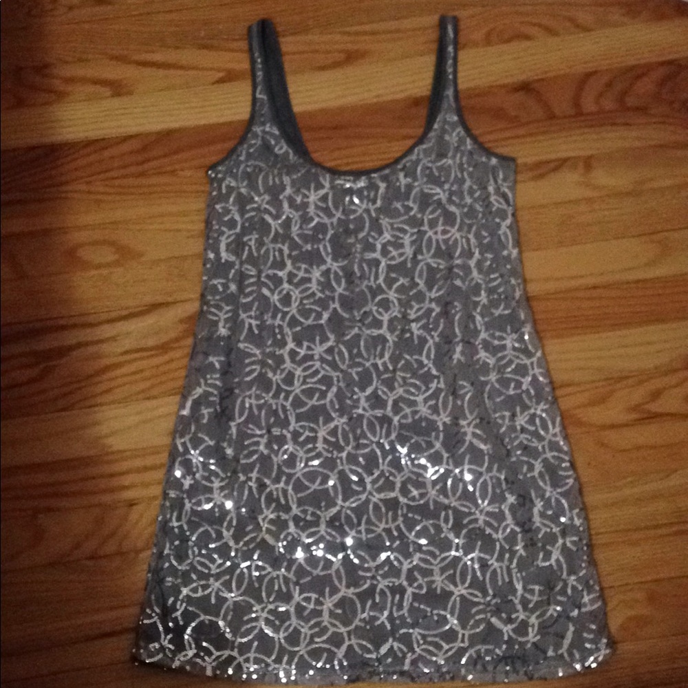 Express Sequence Pattern Dress - image 2